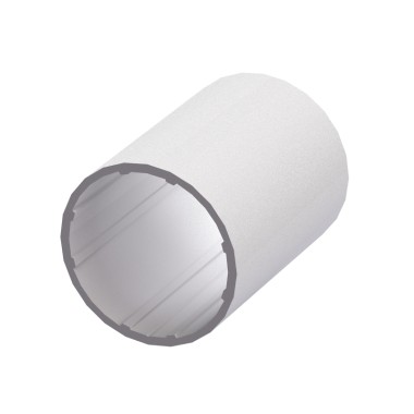 Profilé aluminium rond – D30 – Diamètre 30 mm – Épaisseur de paroi 1 mm