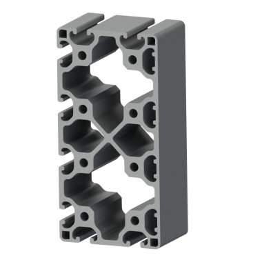 Profilé aluminium (Coupe max 6 m) – Rainure 8 mm – section 160x80 mm – 4N – léger - Elcom shop